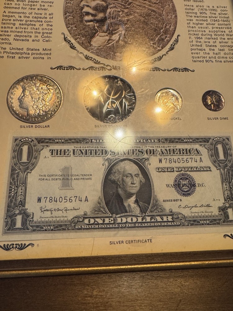 4 Small Display Coin Sets