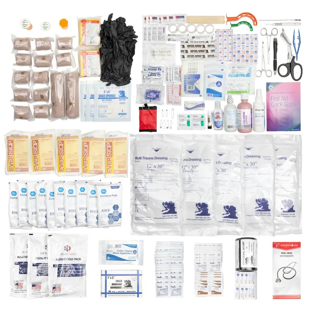 M-17 Medic Bag Complete First-Aid Field Kit
