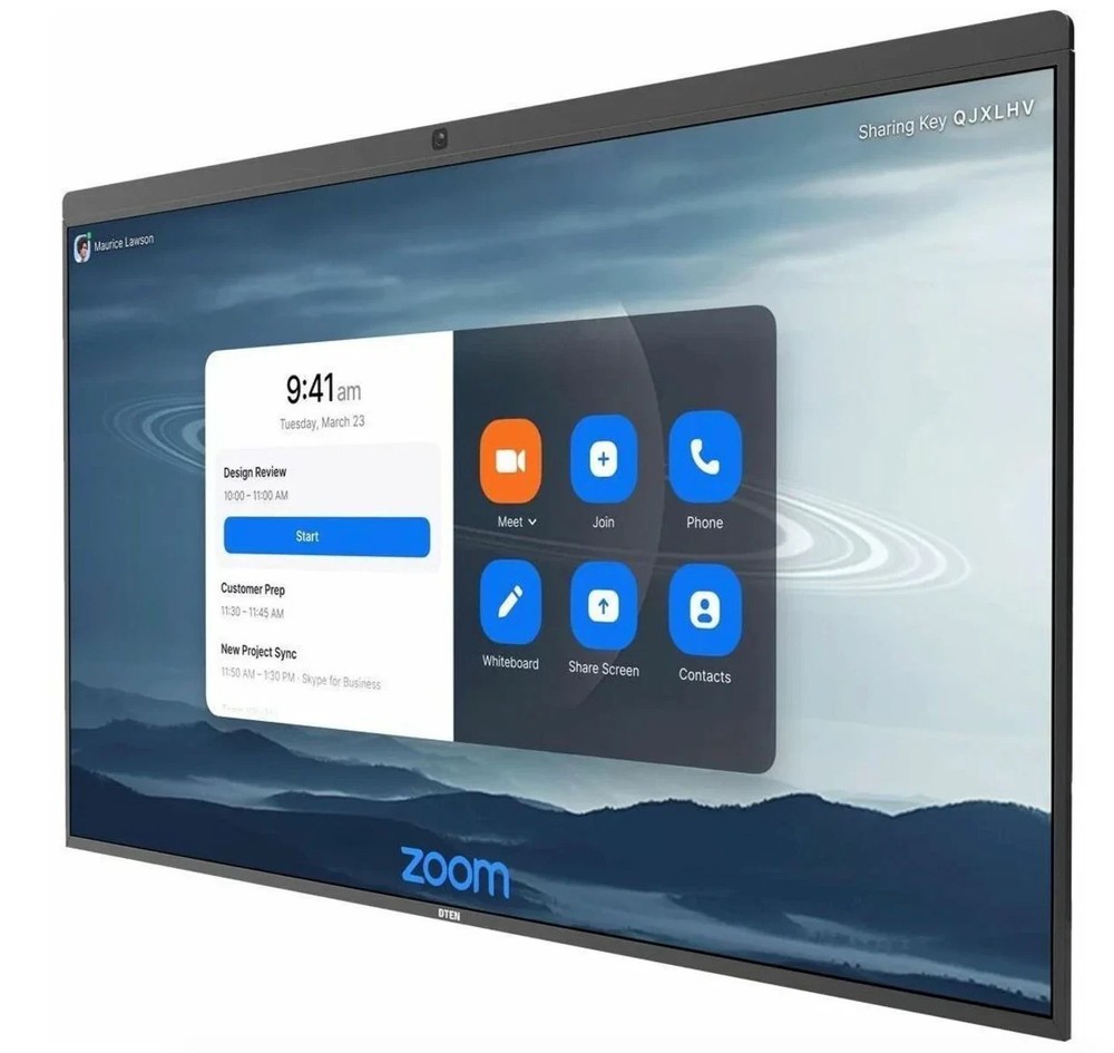 DTEN D7 55" 4K DB0355 All in One Interactive Whiteboard Webcamera TouchScreen