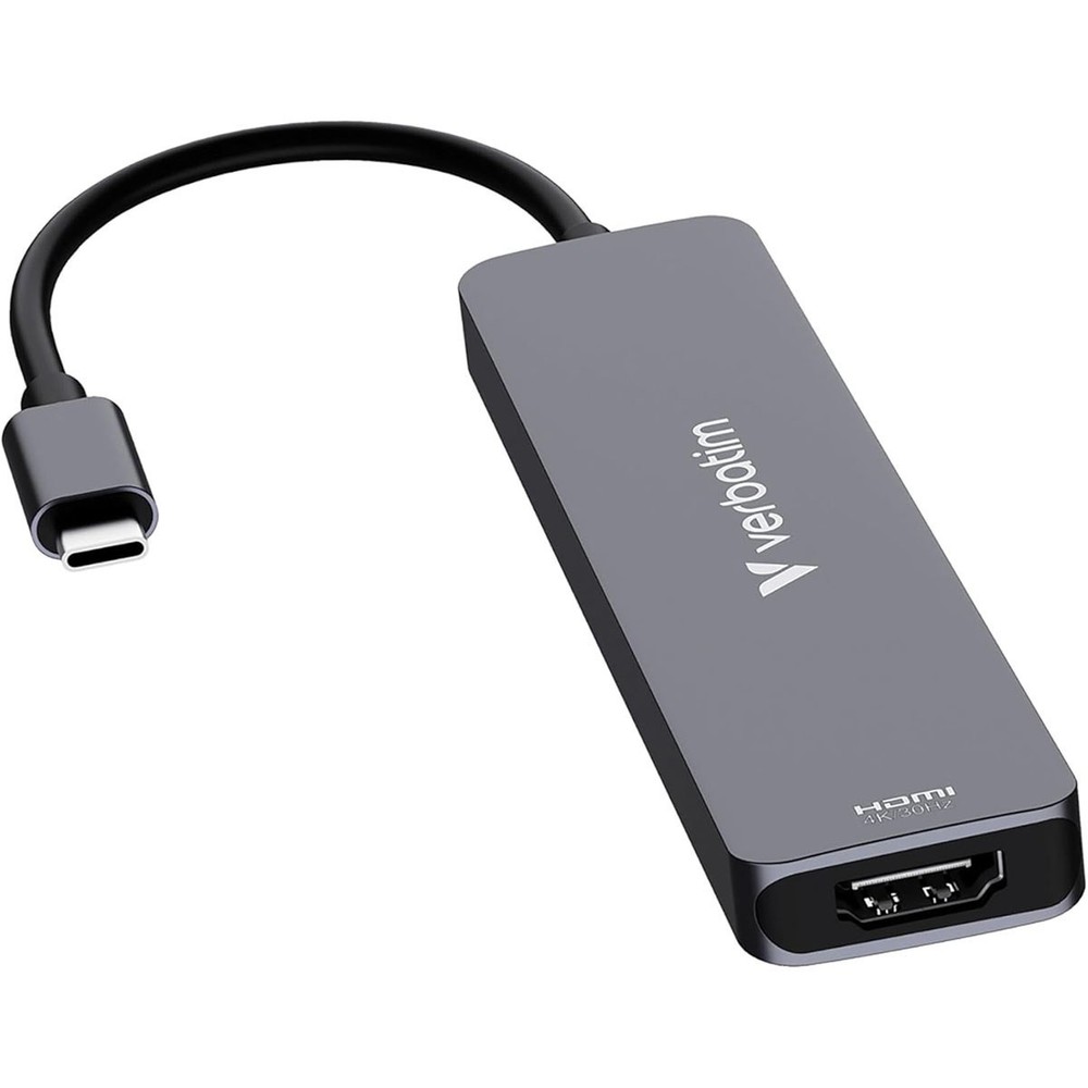 Verbatim Essentials 100W 7-Port USB-C Multiport Hub