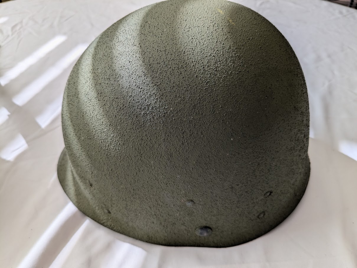 US Army original M1 helmet liner cover and chin strap