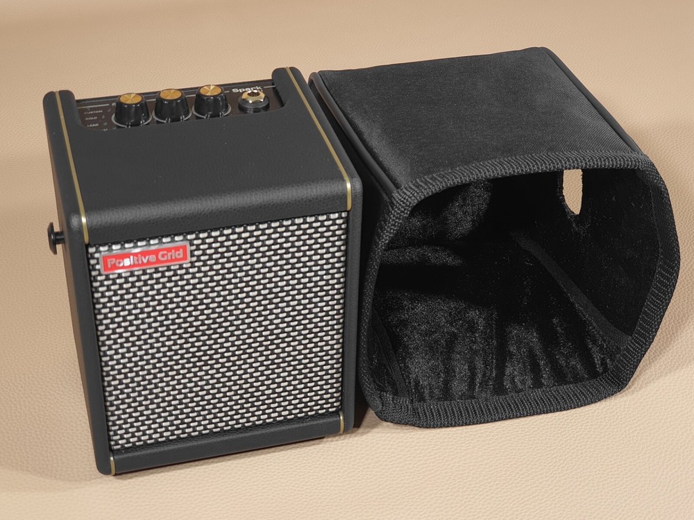 Custom padded cover for Positive Grid Spark MINI practice amp