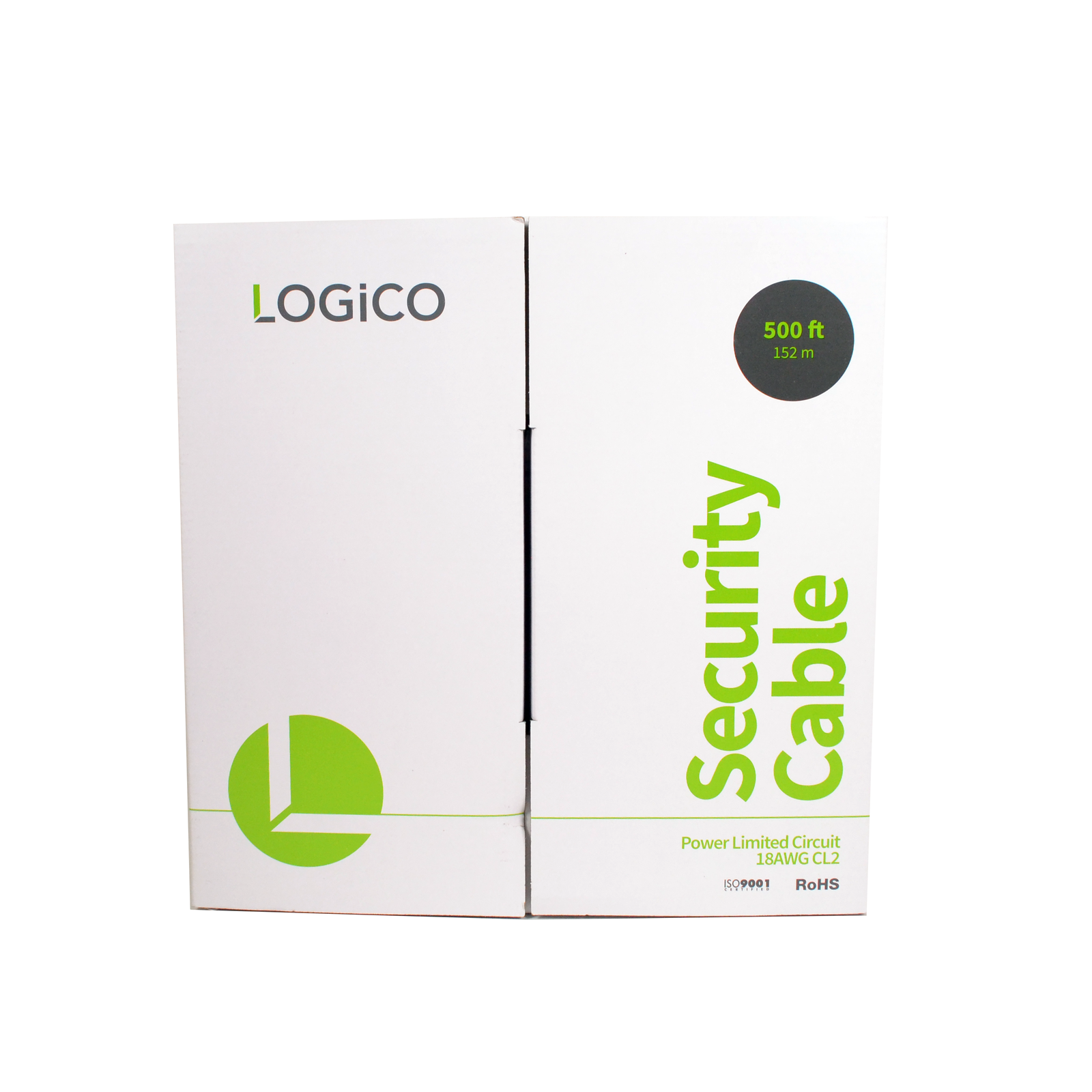 Security Wire Burglar Alarm 18/4 500FT Stranded Shielded Control Speaker Cable