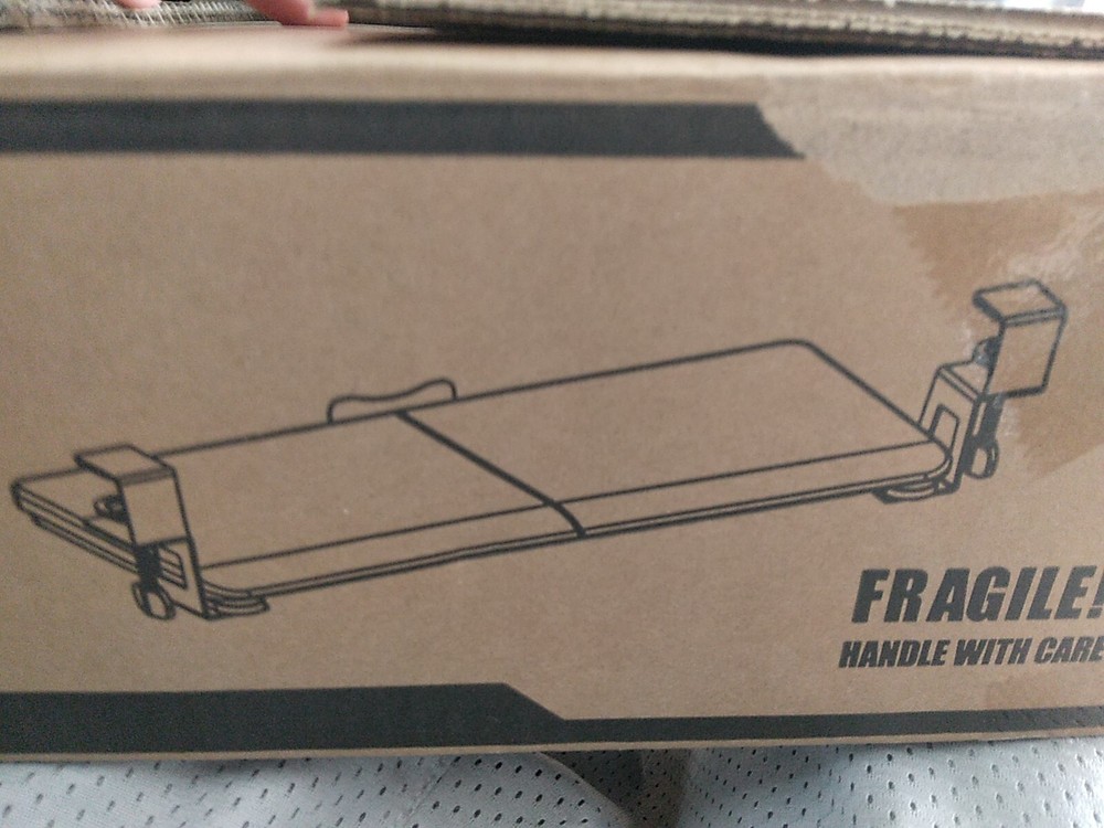 clamp on keyboard tray