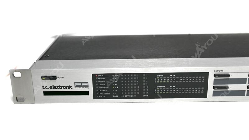 TC Electronic P2 Level Pilot Broadcast Loudness Controller 5-Band Limiter