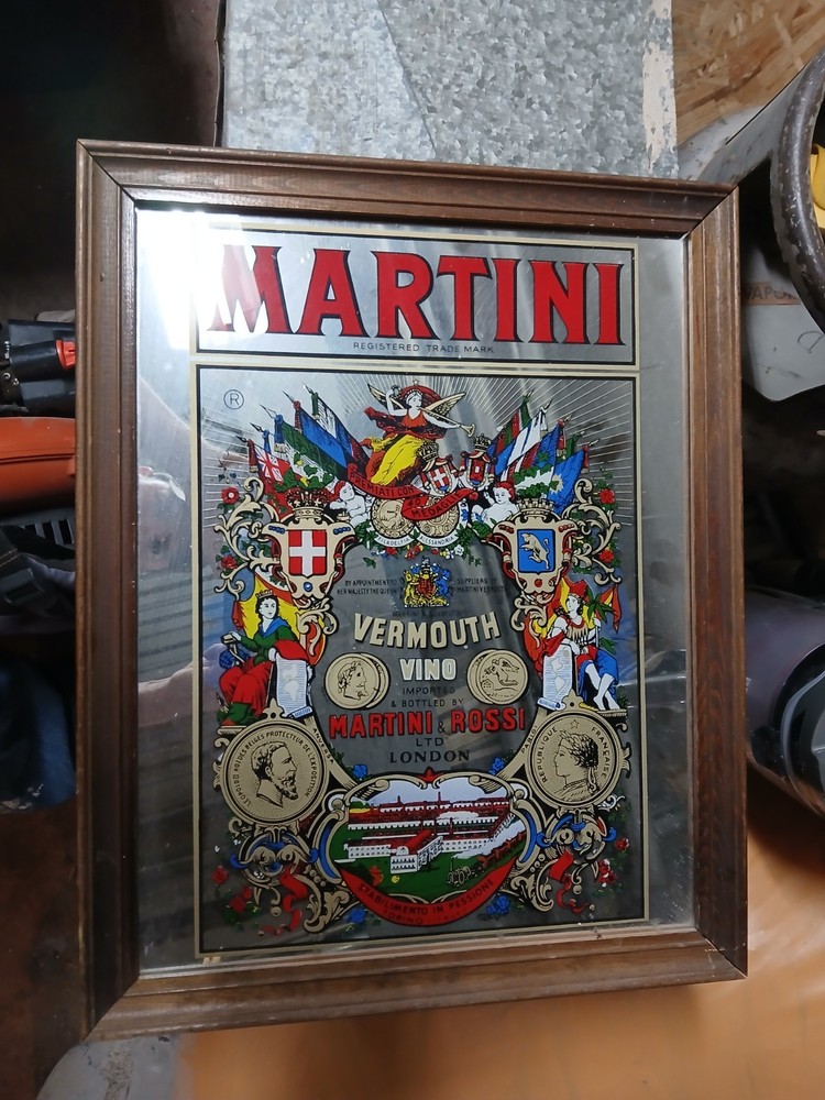 Beer Mirror Bar Sign