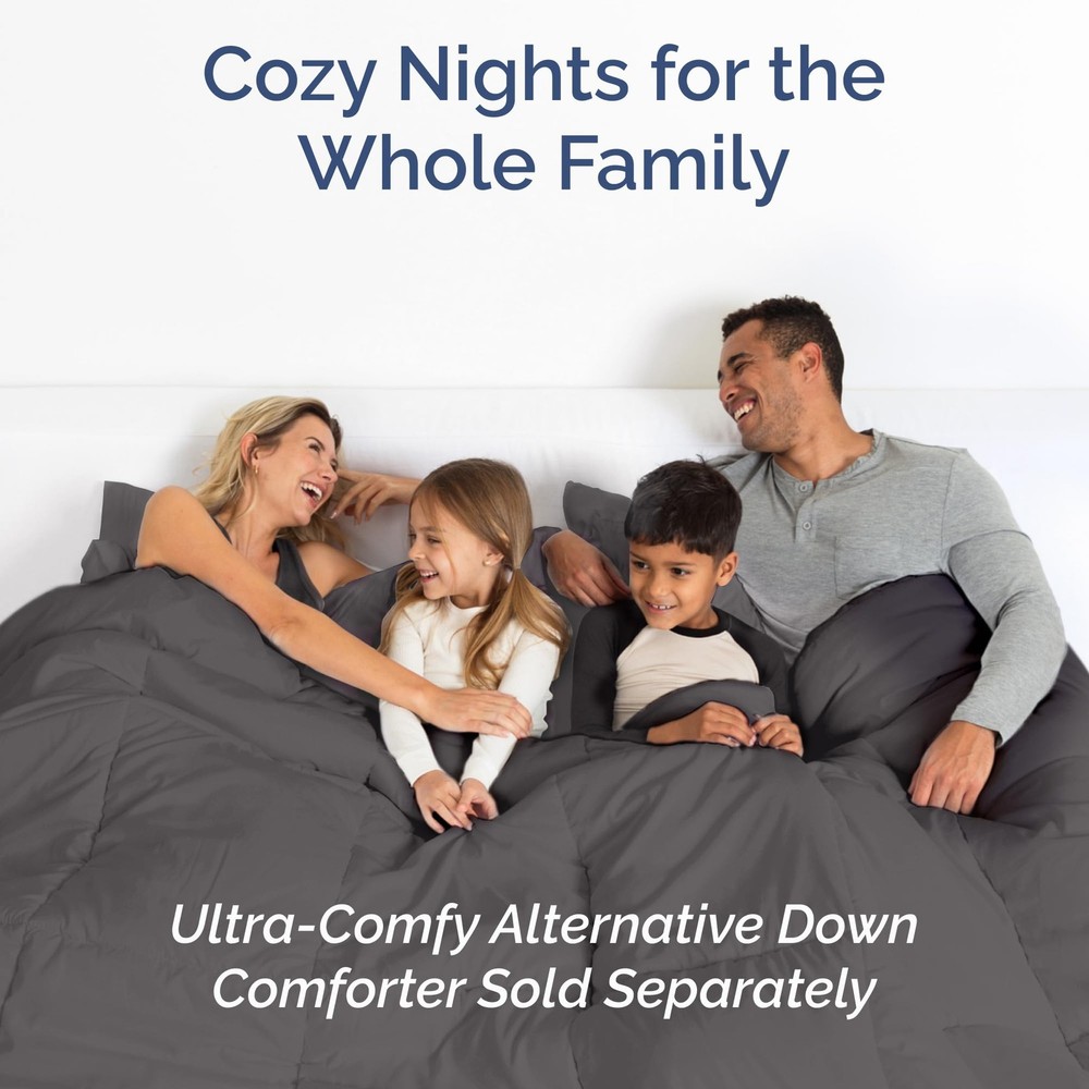 Queen Size 4 Piece Sheet Set - Comfy, Breathable & Cooling Bed Sheets Hotel