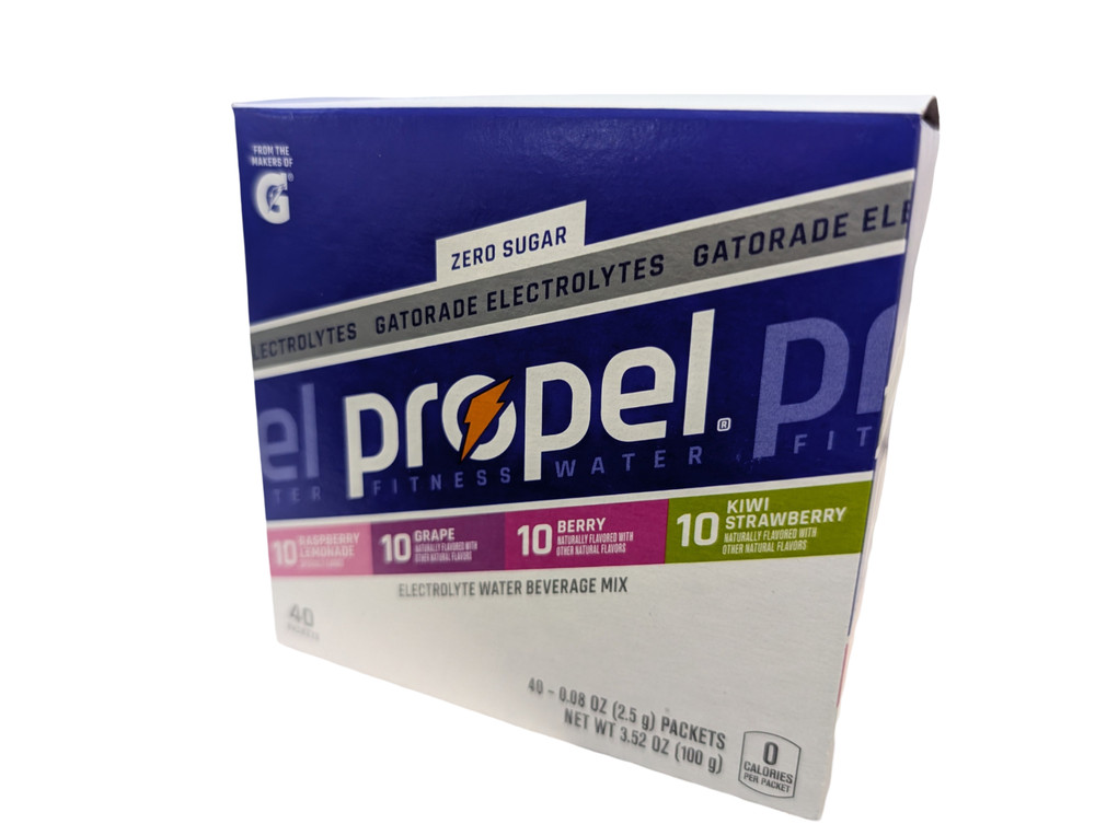 Propel Gatorade Electrolytes Powder Variety Pack, 40 Packets