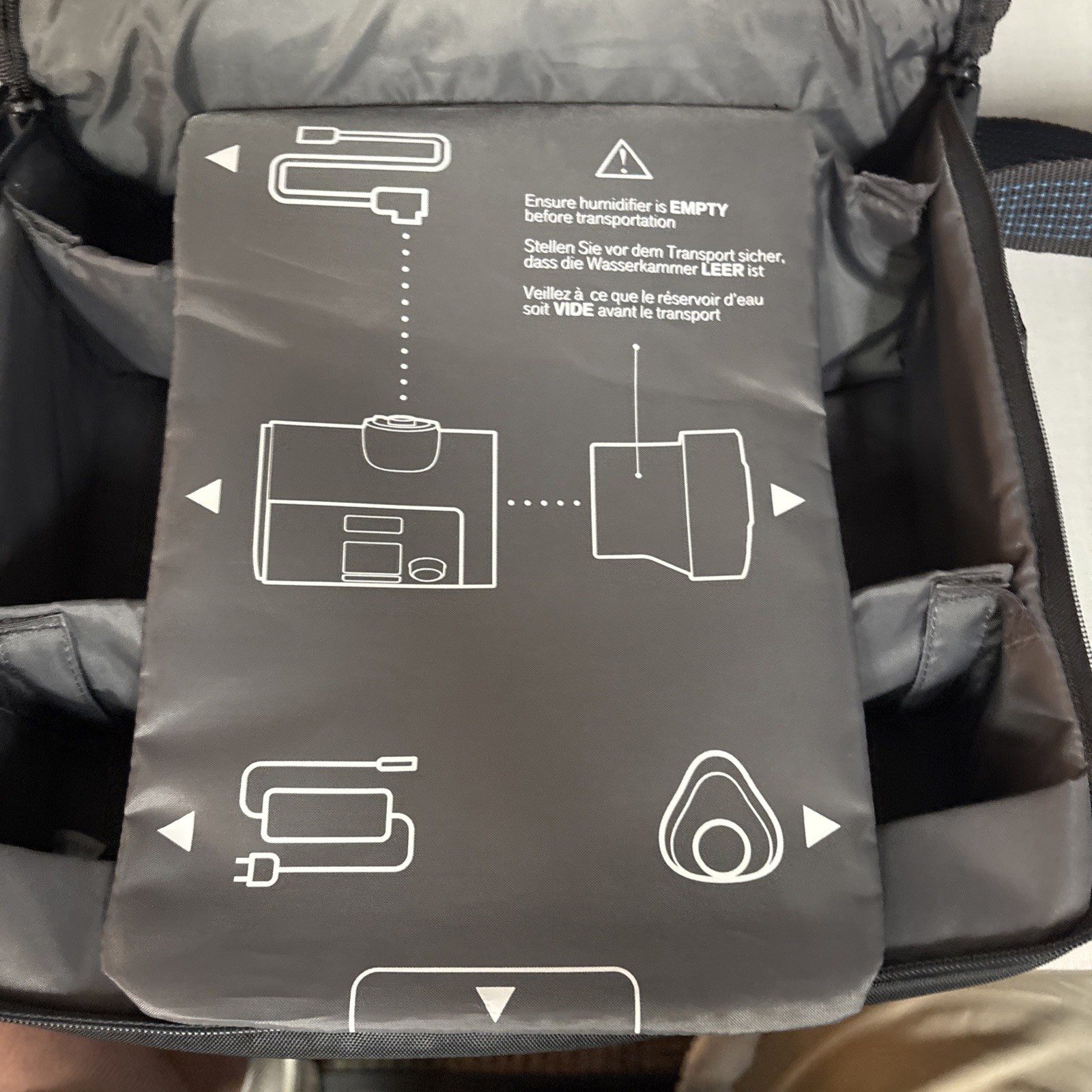 Genuine Resmed Storage Shoulder Carry Travel Bag Airsense 10 Autoset New NWT