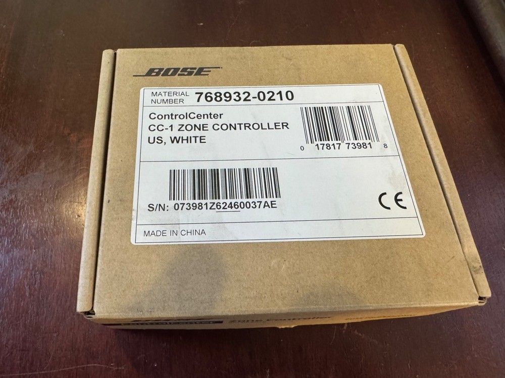 Bose ControlCenter CC-1 Zone Controller - White