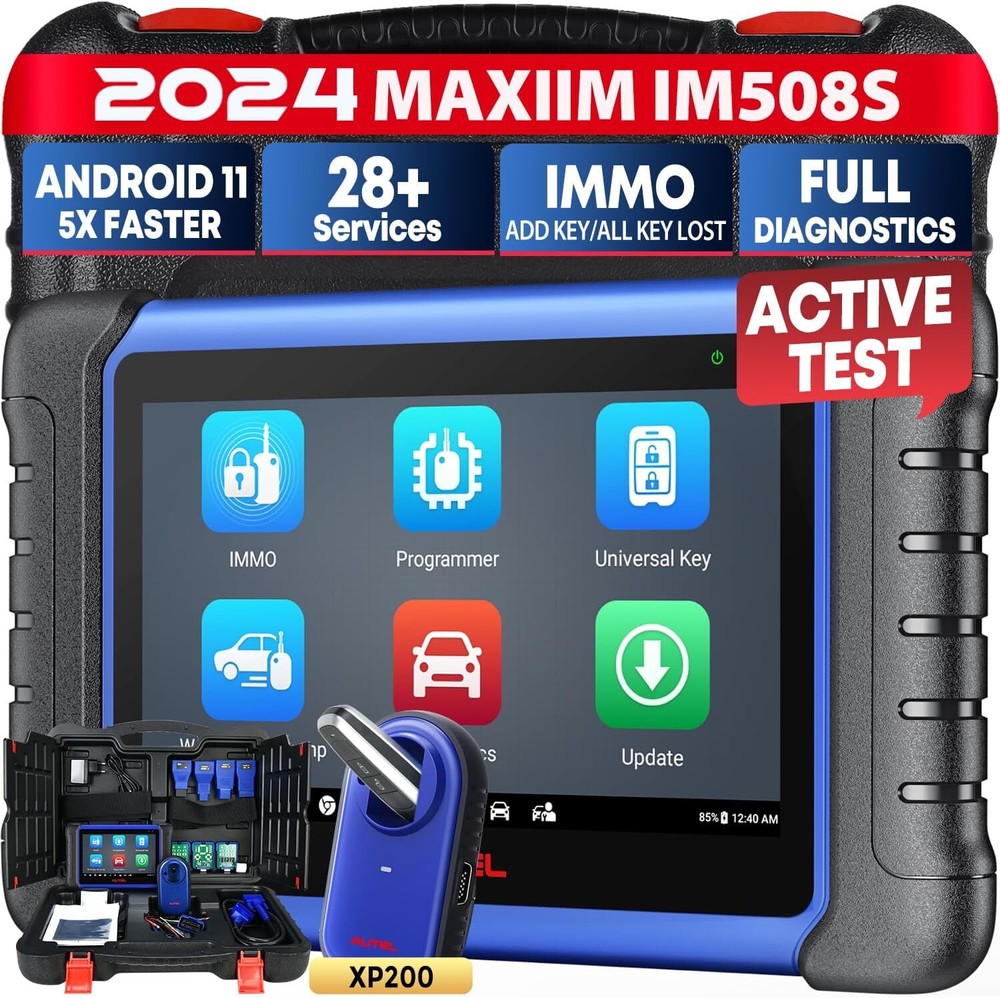 Autel MaxiIM IM508S IMMO Key Programming 2024 Diagnostic Scan Tool Android 11.0
