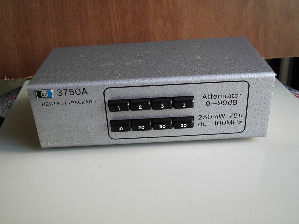 HP 3750A 0-99db attenuator