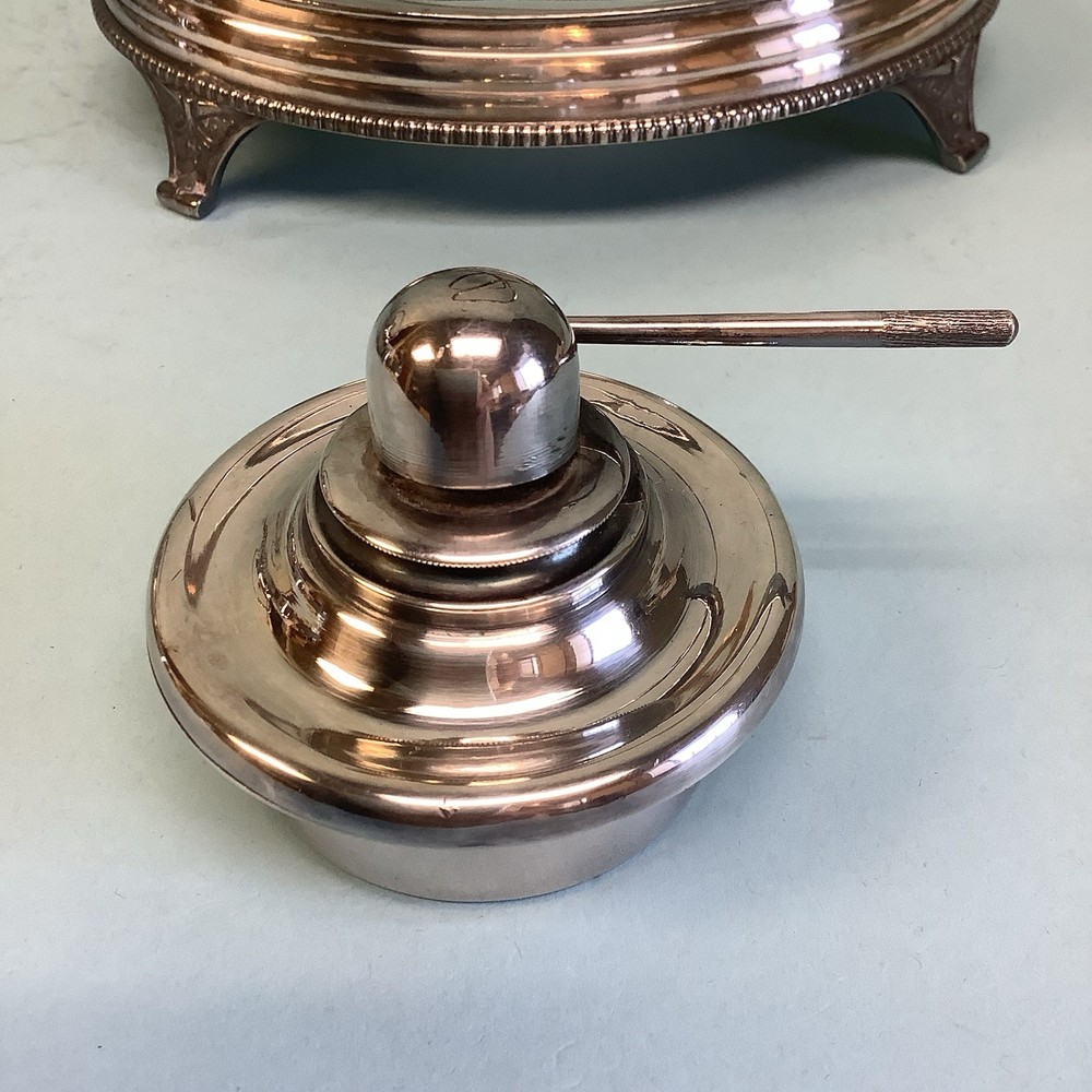 Silverplate Tilting Teapot Middletown Plate Co. 12”H