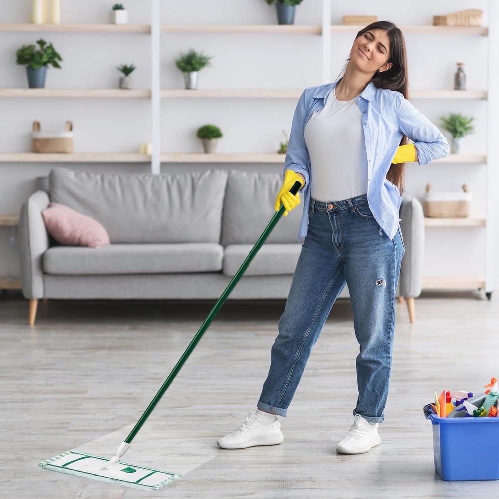 6 Pack Microfiber Mop Refills for Libman Wet Dry Multi-Surface Cleaning