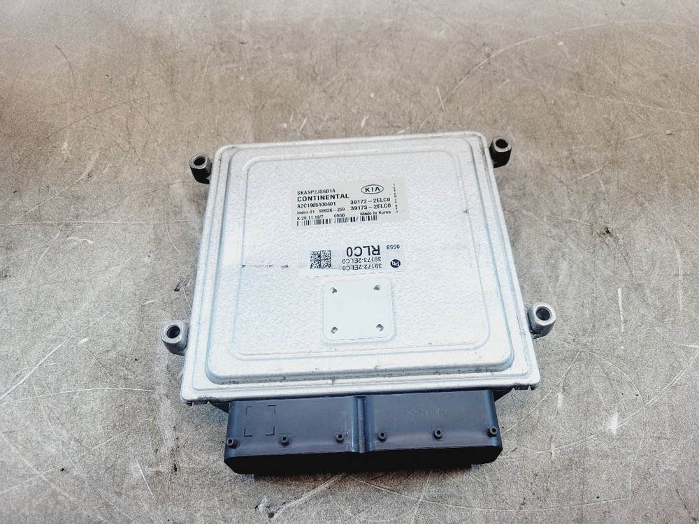2020 2021 KIA SOUL 2.0L A/T WITHOUT PUSH BUTTON START ENGINE CONTROL MODULE ECM