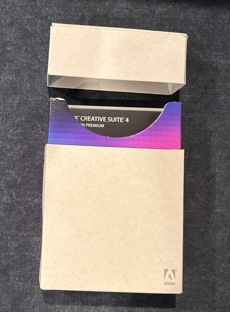 Adobe Creative Suite 4 Production Premium For Windows PC Full Retail DVD Version