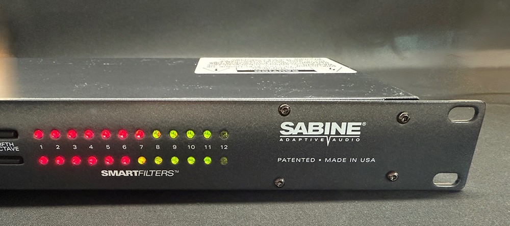 Sabine FBX2410 Feedback Exterminator 1U Rack Mount Unit FBX 2410