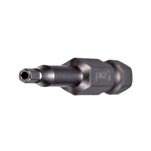 [1] Security Tamper Proof Pin-in-Socket Hex Power Driver Bit - 1/8" x 2" NC