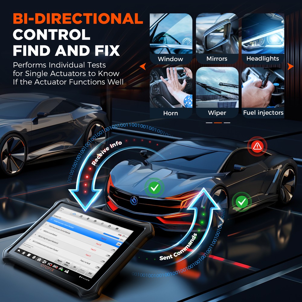 2024 OTOFIX D1 Lite Full System Car Diagnostic Automotive Key Coding Scaner Tool