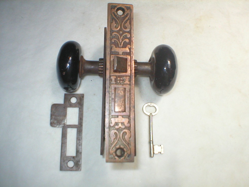 Antique Victorian Era Door Hardware