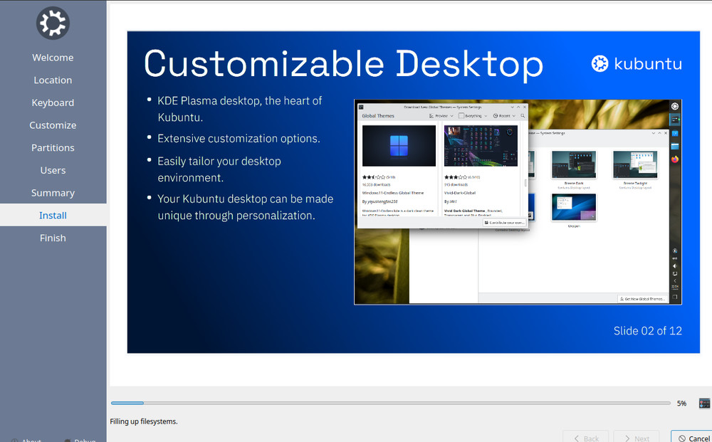 Kubuntu 24.04.2 USB Bootable LIVE | INSTALLER | UEFI | BIOS | LATEST VERSION