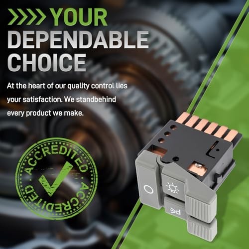 15693548 Headlight Parking Light Rocker Switch Headlamp Switch Compatible with