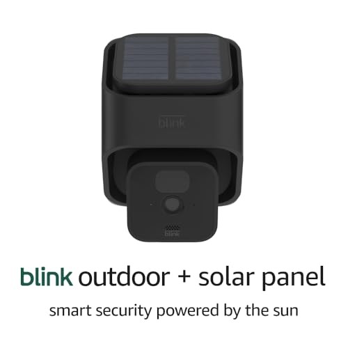 Blink Outdoor (3rd Gen) + Solar Panel Charging Mount - wireless, HD smart securi