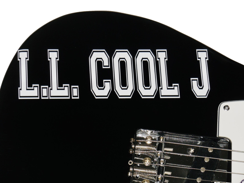 LL COOL J AUTOGRAPHED ELECTRIC GUITAR (RAPPER / ACTOR) - JSA COA!