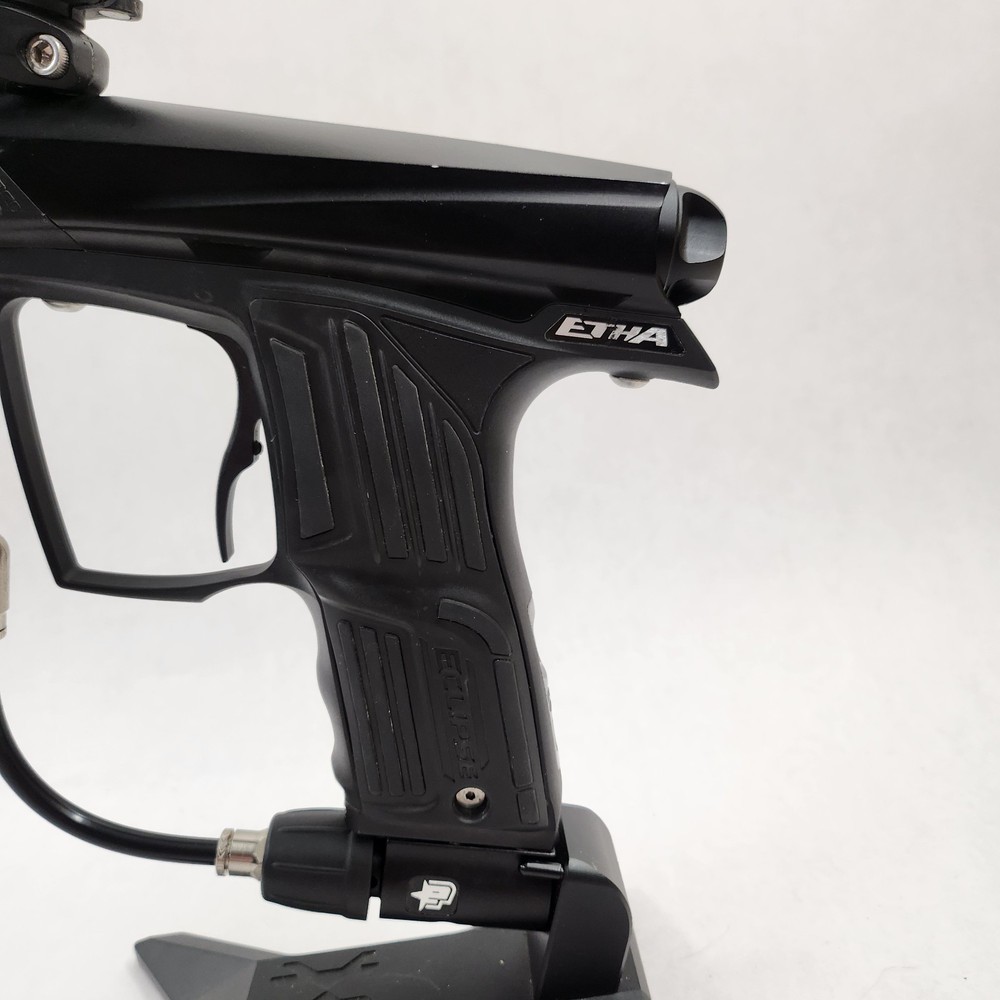 Used Planet Eclipse ETHA 1 Paintball Marker Black with Original Case Tested