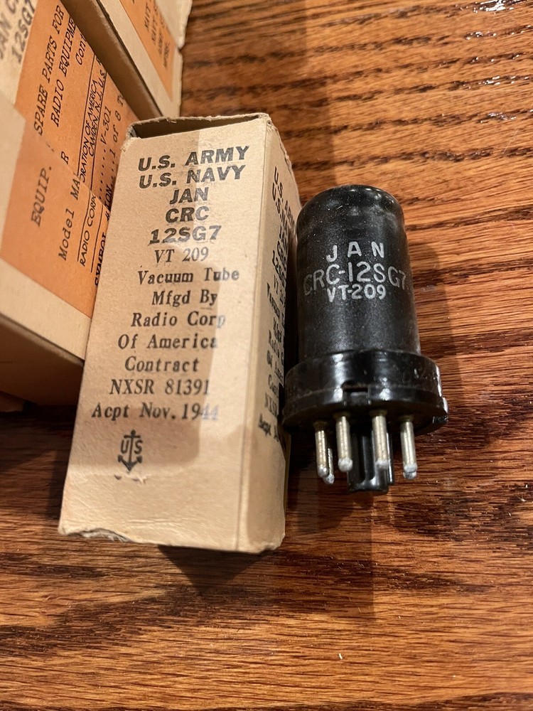 12SG7 Vacuum Tube NOS