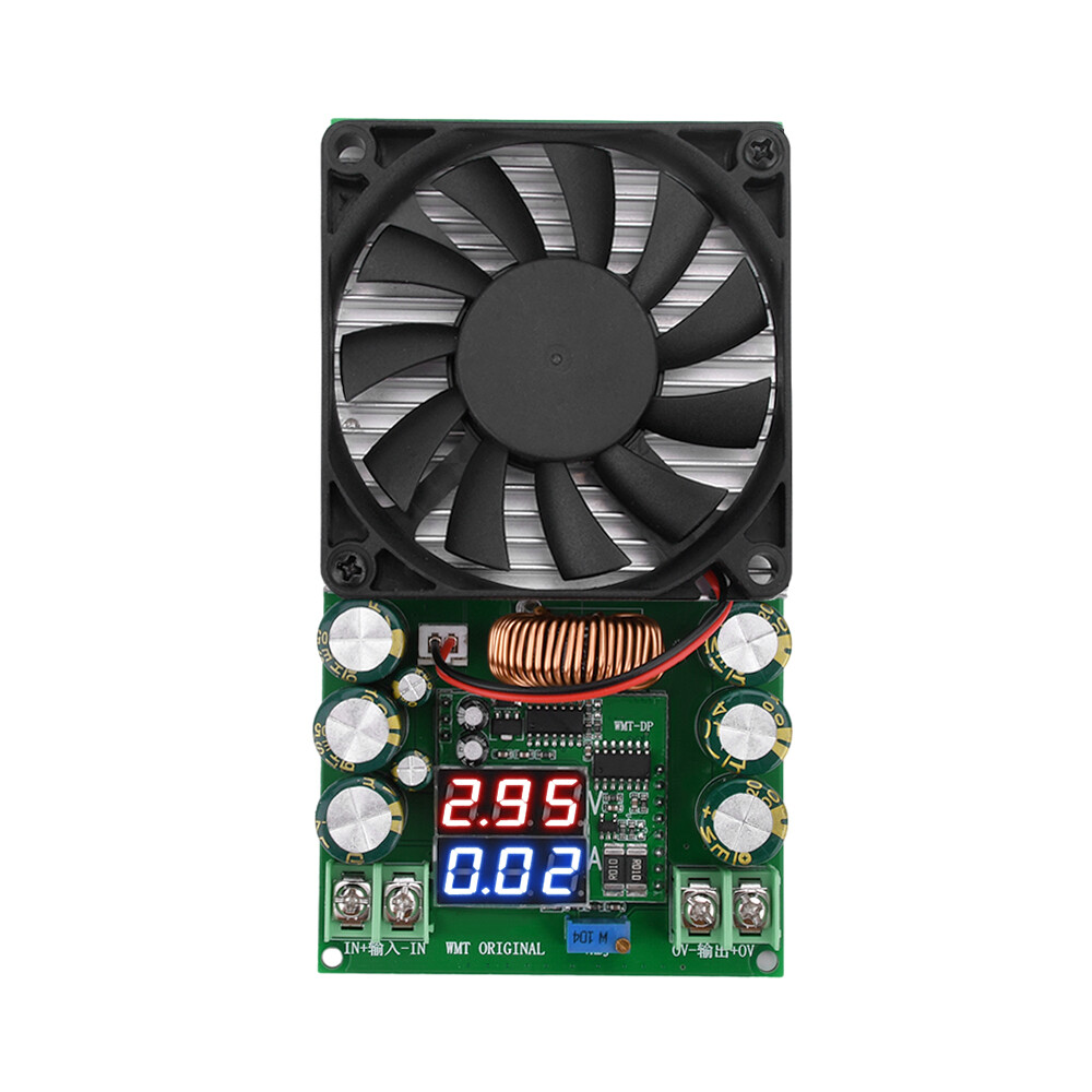 600W High Power Adjustable Buck Module DC 25-120V to DC 1.2-75V Step Down Module