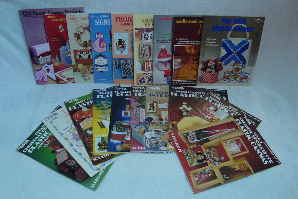 Various Plastic Canvas Patterns, Leaflets & Booklets ~ Choose From List ~ PC#2