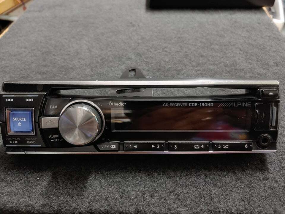 ALPINE CDE-134HD FACEPLATE
