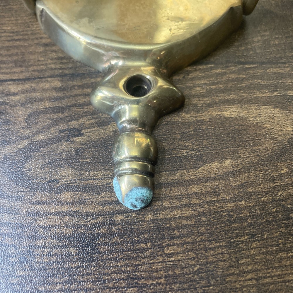 Vintage Solid Brass Dowco Door Knocker No Hardware