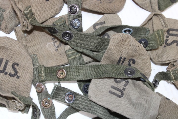 1 ORIGINAL US Military WWII M1 GARAND 03A3 RIFLE MUZZLE COVER 1944 1