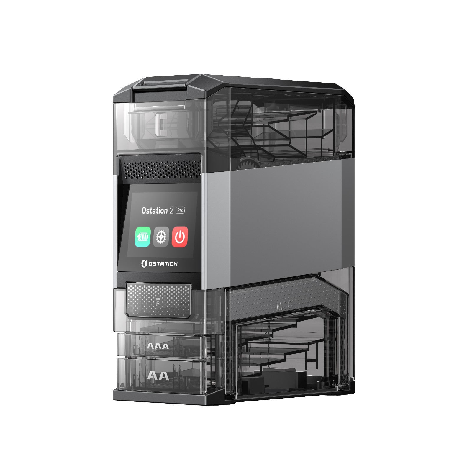 Olight Ostation 2 Pro 3-in-1 Smart Battery Hub for AA & AAA w/Touch Screen