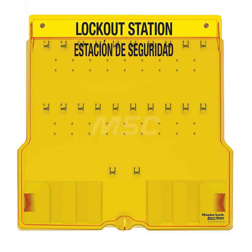Master Lock. Empty Polycarbonate Padlock Station 22" Wide x 22" High x 1-3/4"...