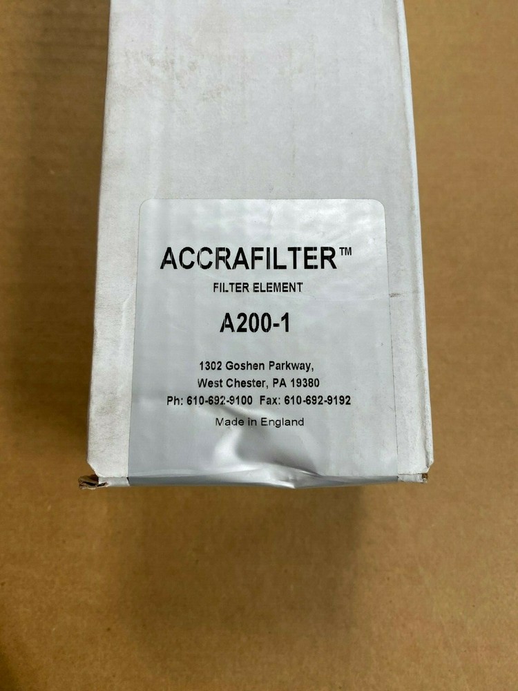 Accrafilter Filter Element A200-1 Compressed Air Filter