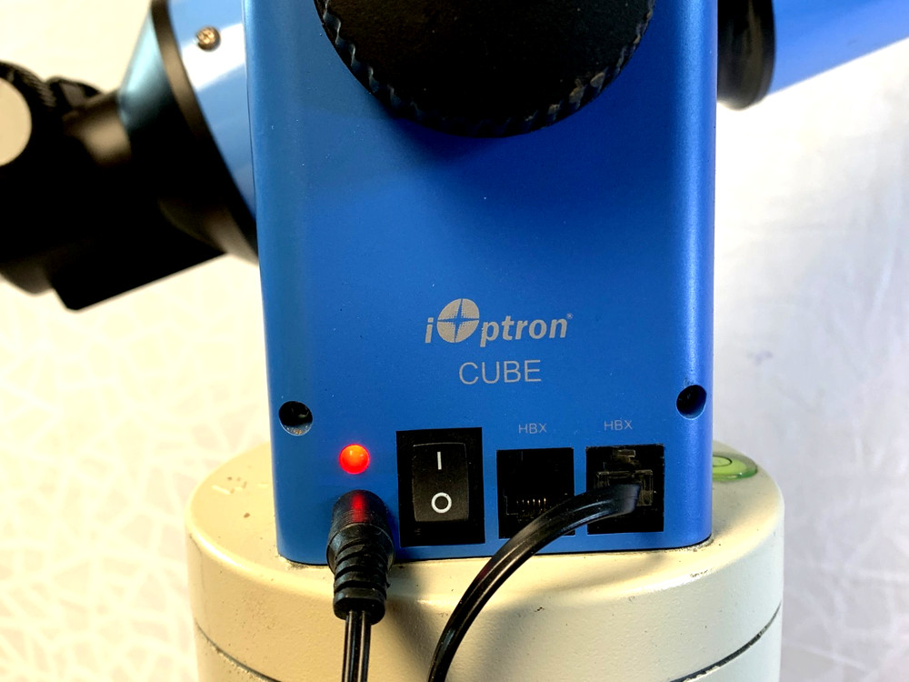IOPTRON Astronomical Telescope w/Cube Computerized Mount Tripod, Hand Controller