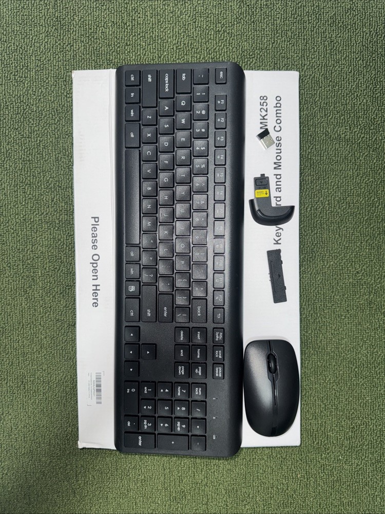 wireless keyboard and mouse combo  MK258