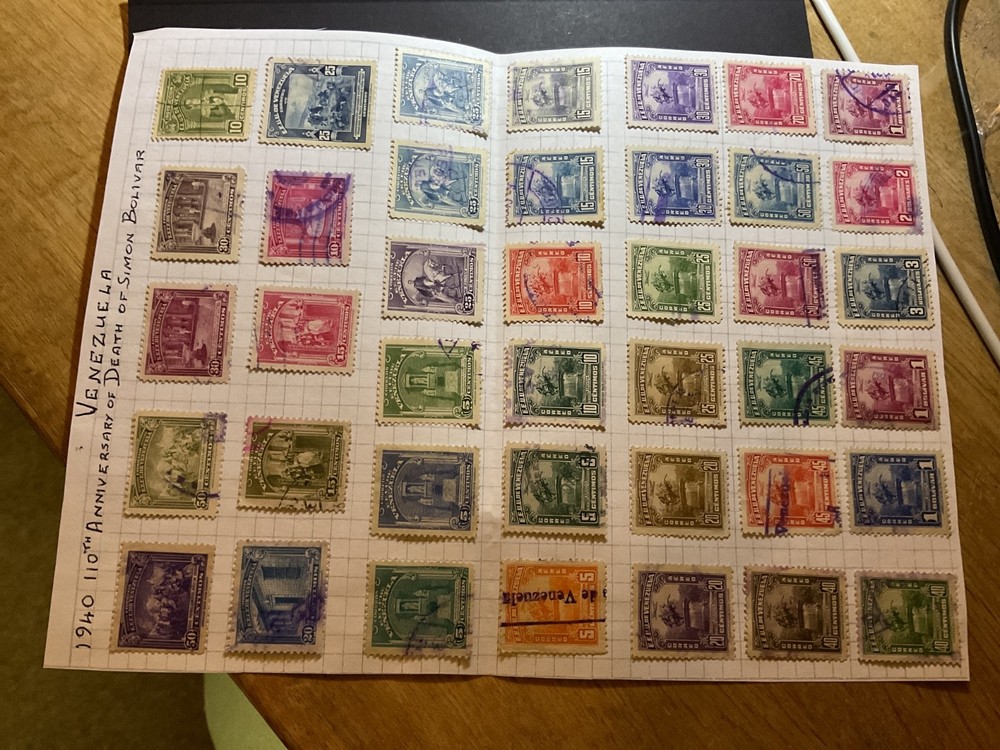 Venezuela used stamps B2011