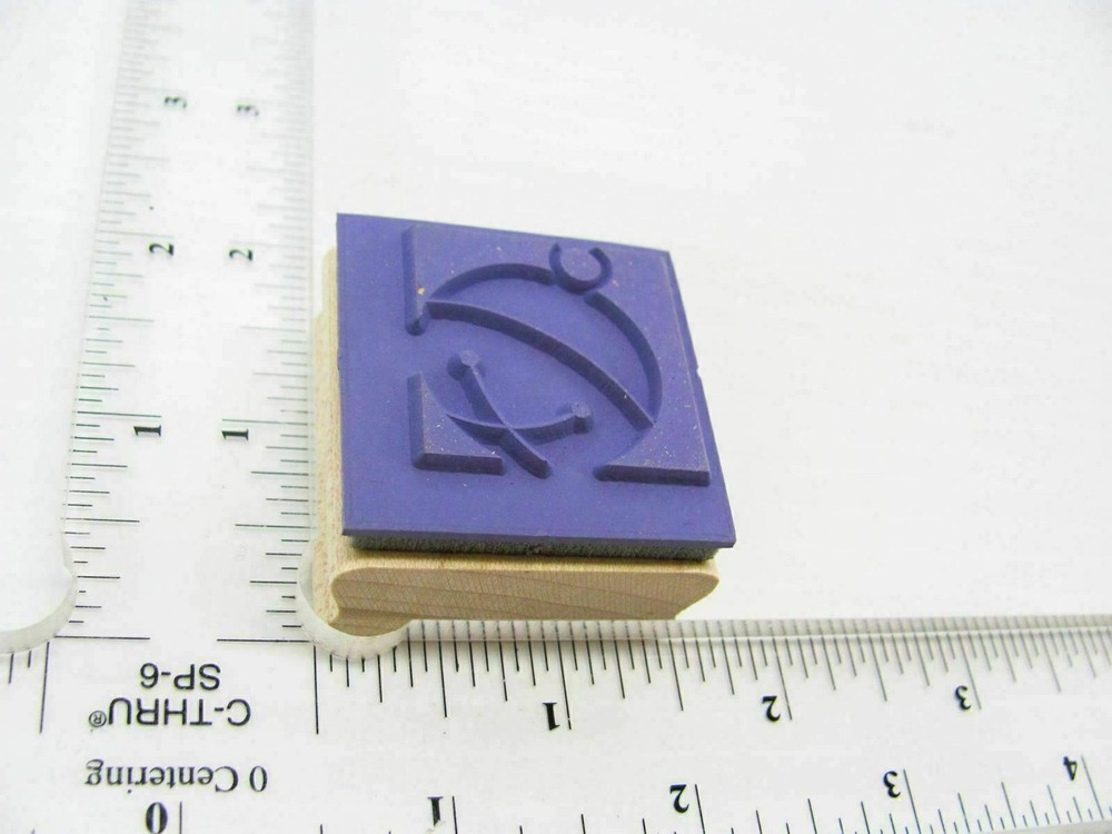 Jingle Bell Rubber Stamp - Stamp Set A518