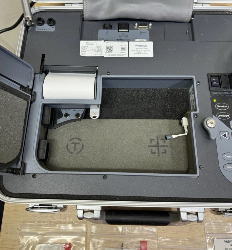 Audioscan RM500SL Hearing Aid Analyzer Untested