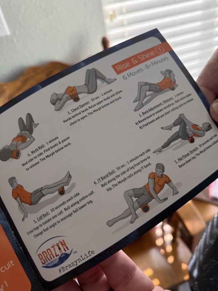 Brazyn Morph Collapsible Foam Roller Portable Storable Exercise