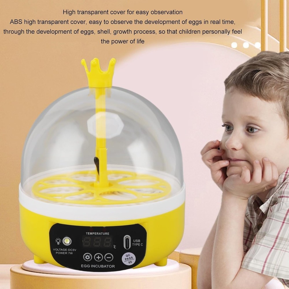 Egg Incubator with Manual Egg Turning & Humidity Control, Incubators