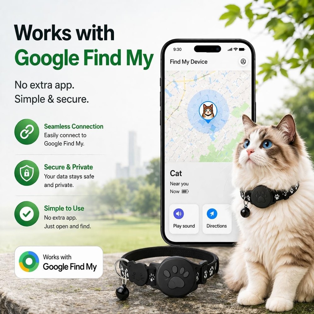 Lightweight Smart Collar for Cats