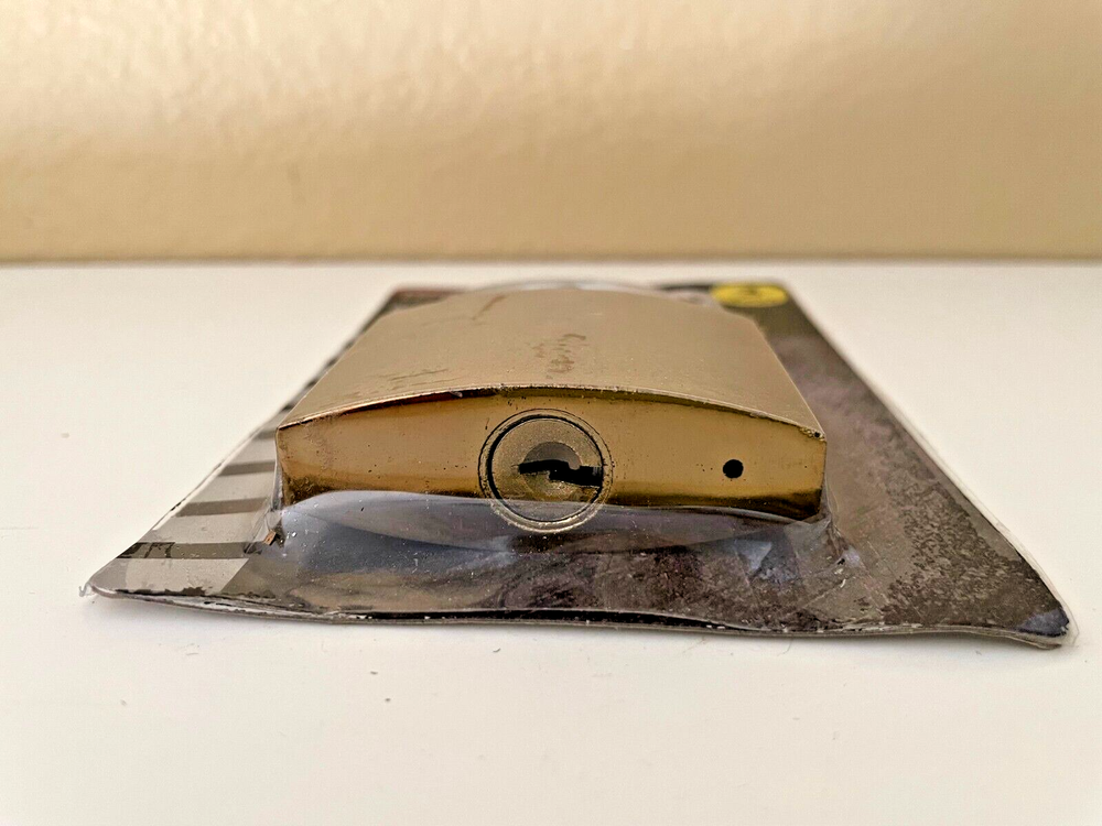 3 Padlocks with 3 Keys 63 MM New