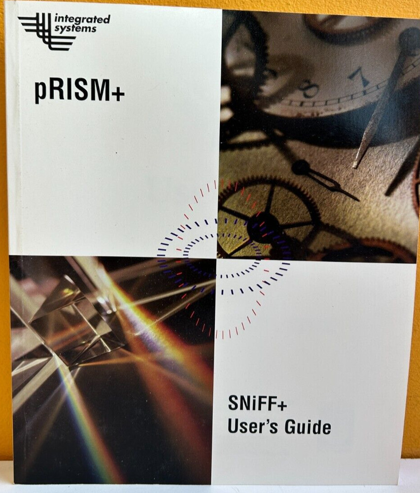 Integrated Systems SNiFF-UG-024 1998 pRISM+ 2.4 Windows User's Guide Manual.