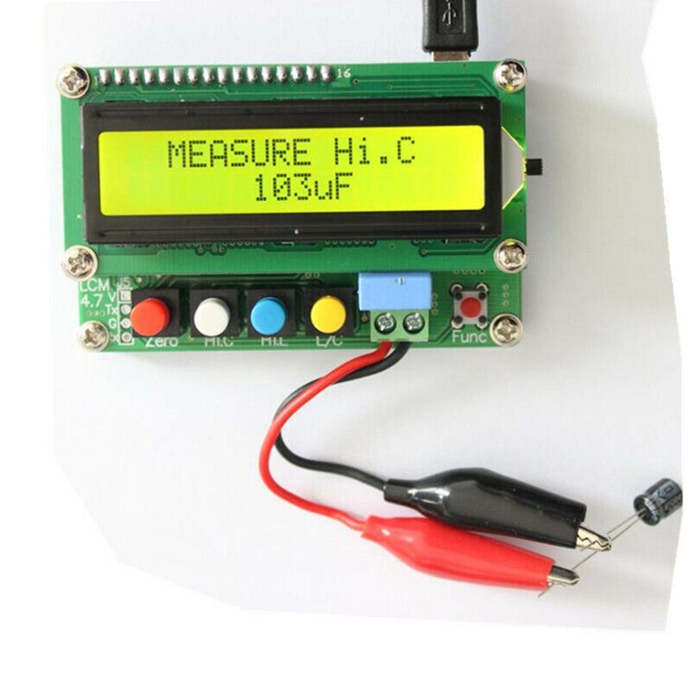 1pc LC100-A Digital LCD High Precision Inductance Capacitance L/C Meter Tester a