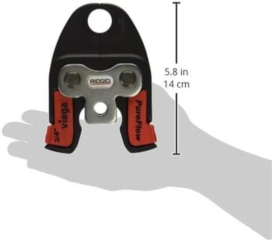 3/4" Pureflow Compact Jaw for PEX Tools - Lightweight & Durable Design